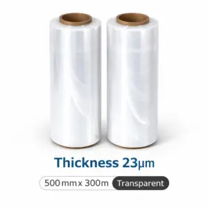 Hand Roll Standard Grade 23um x 500mm x 300 M