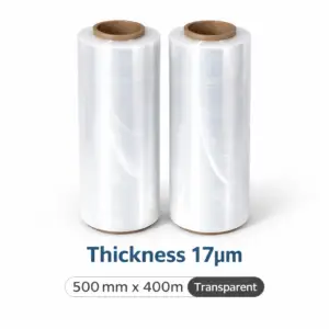 Hand Roll Standard Grade 17um x 500mm x 400 M